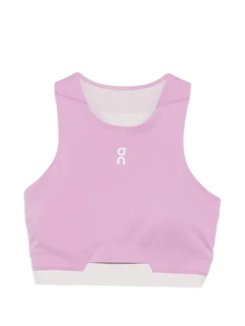 2-in-1 crop sports bra by ON RUNNING