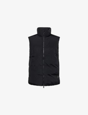 All-Day Logo-Print Padded Puffer Vest by ON RUNNING