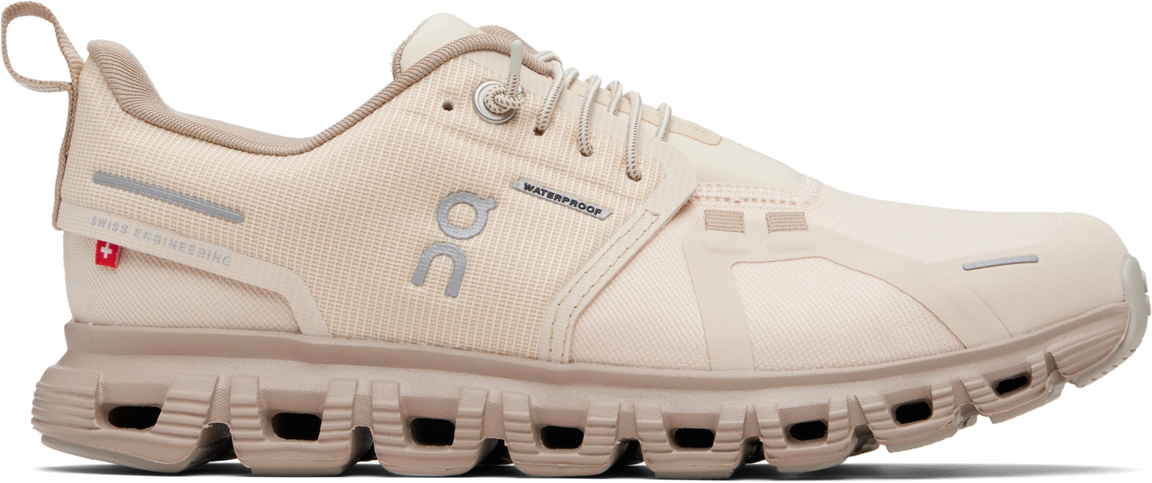 Beige Cloud 6 Waterproof Sneakers by ON RUNNING