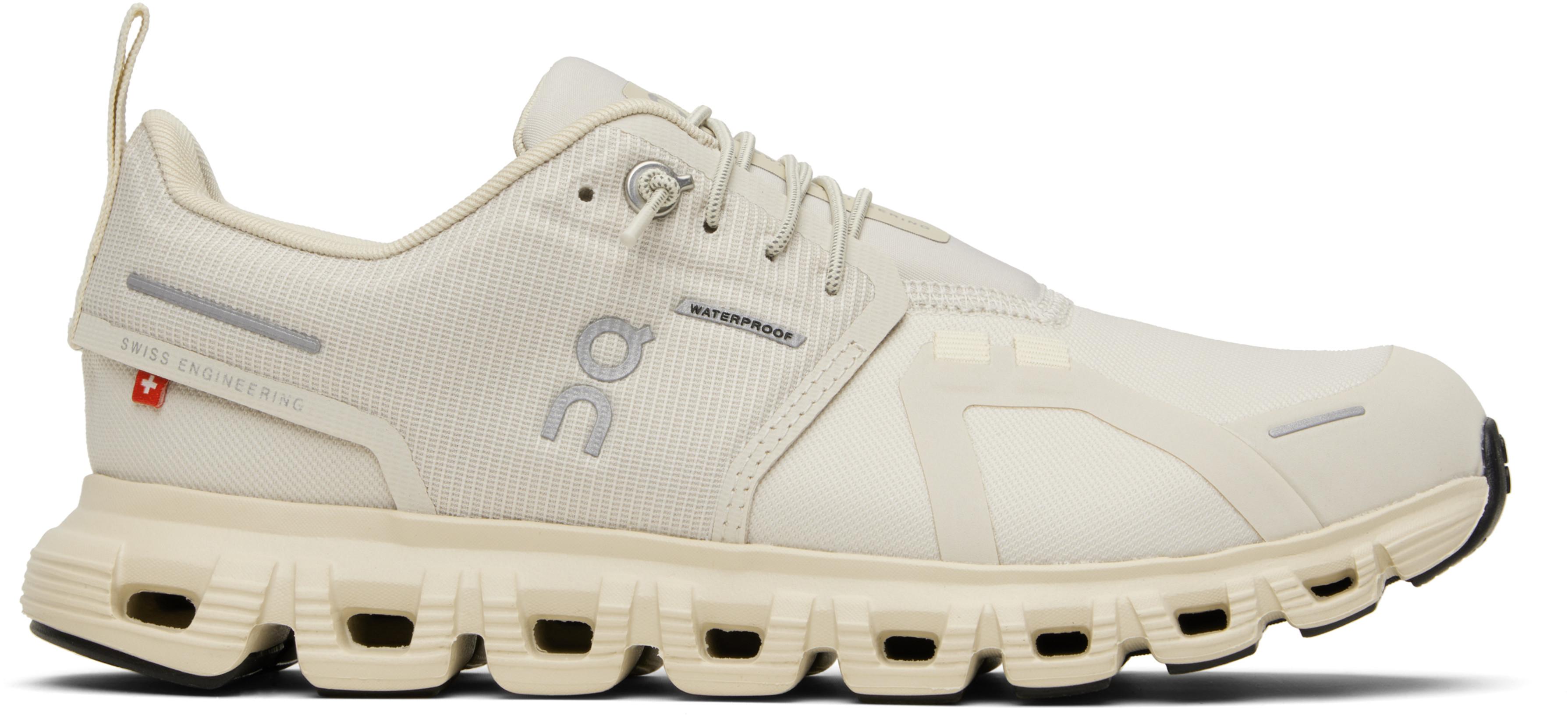 Beige Cloud 6 Waterproof Sneakers by ON RUNNING