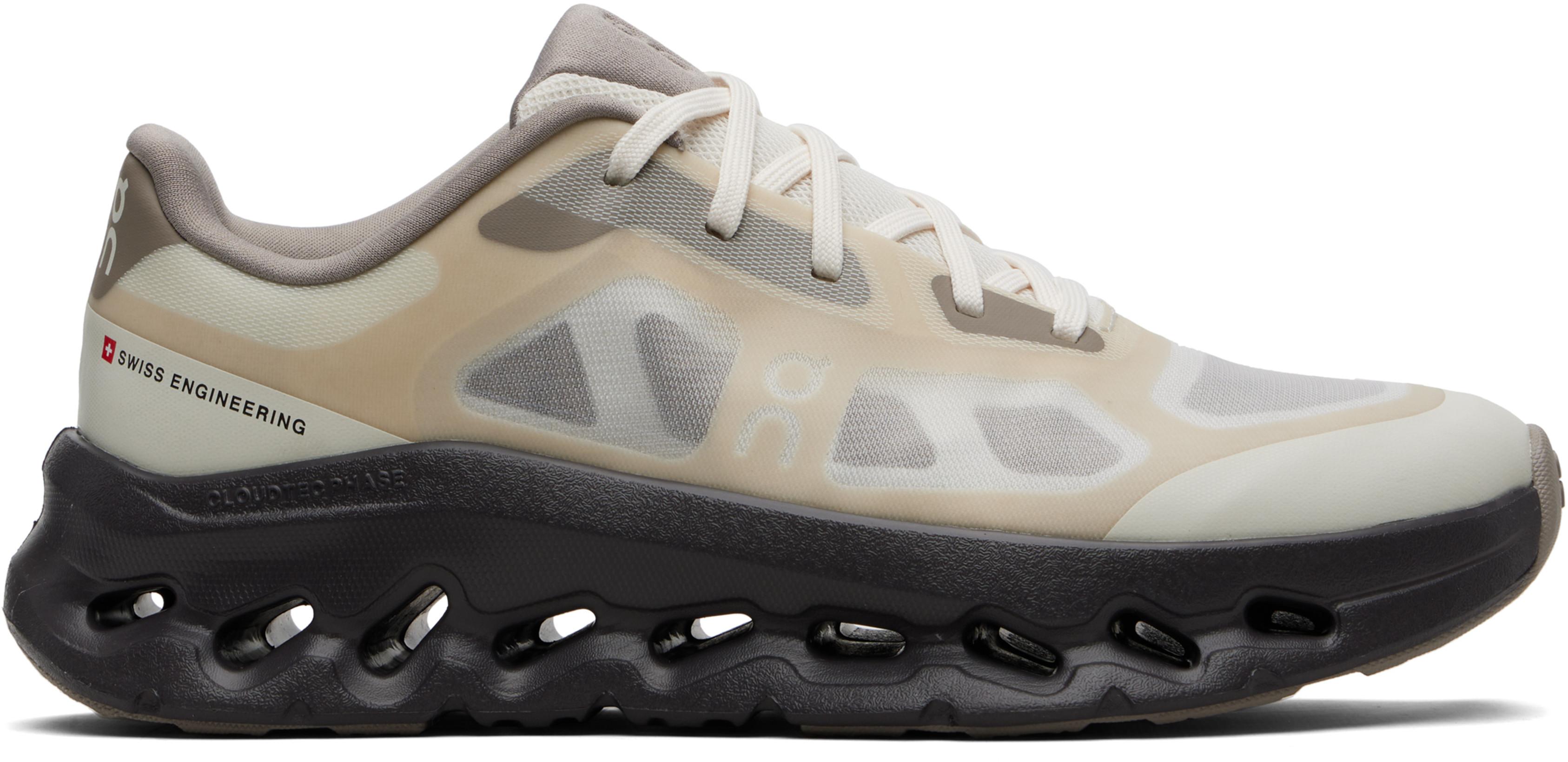 Beige & Black Cloudtilt Remix Sneakers by ON RUNNING