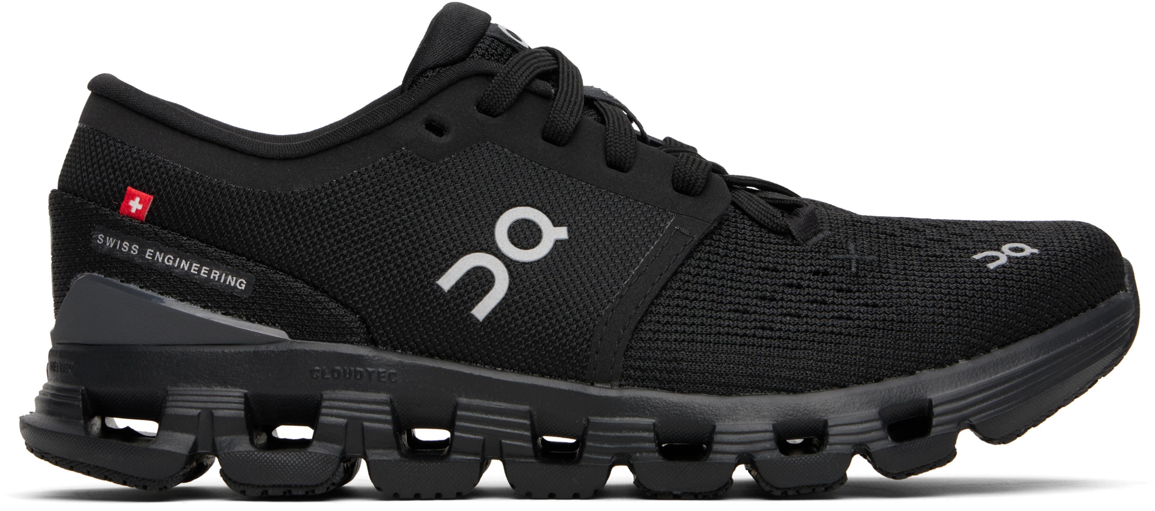 Black Cloud X 4 Sneakers by ON RUNNING