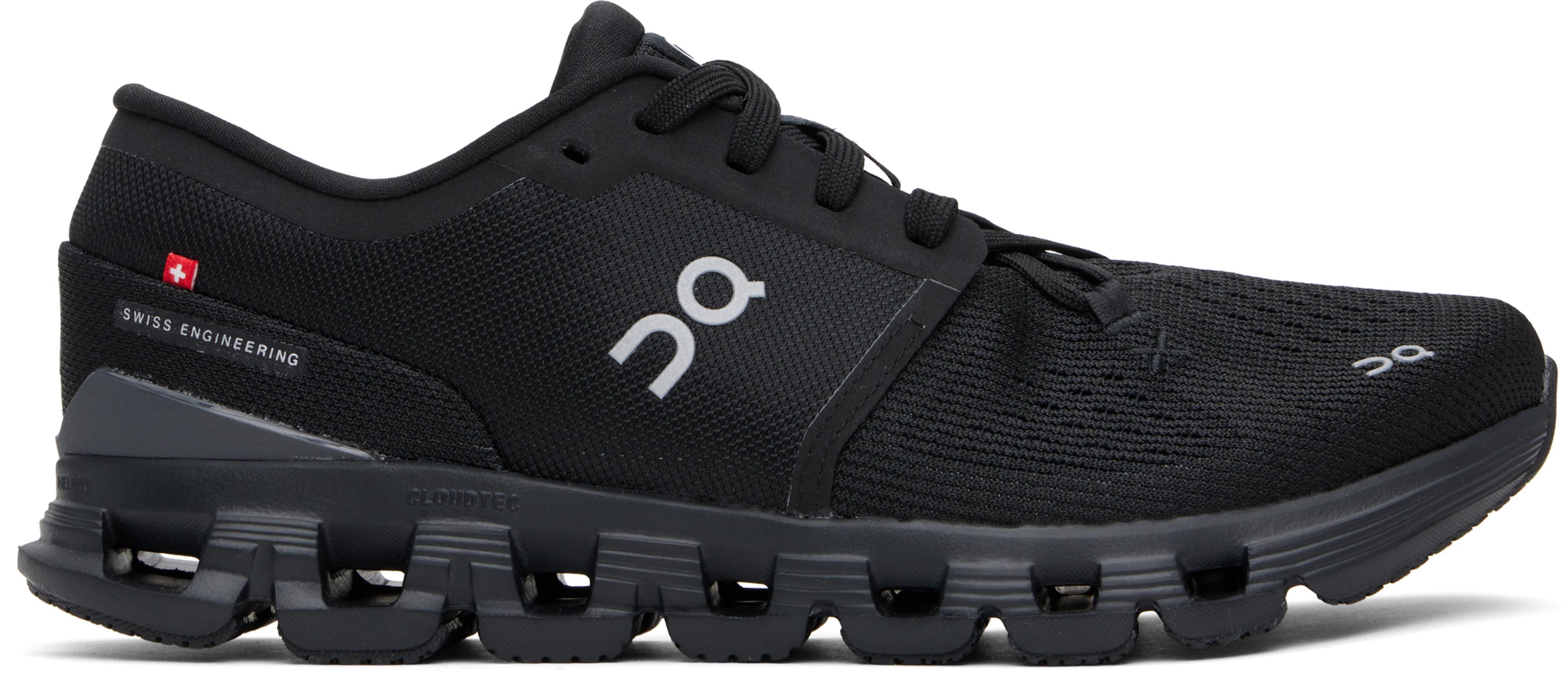 Black Cloud X 4 Sneakers by ON RUNNING