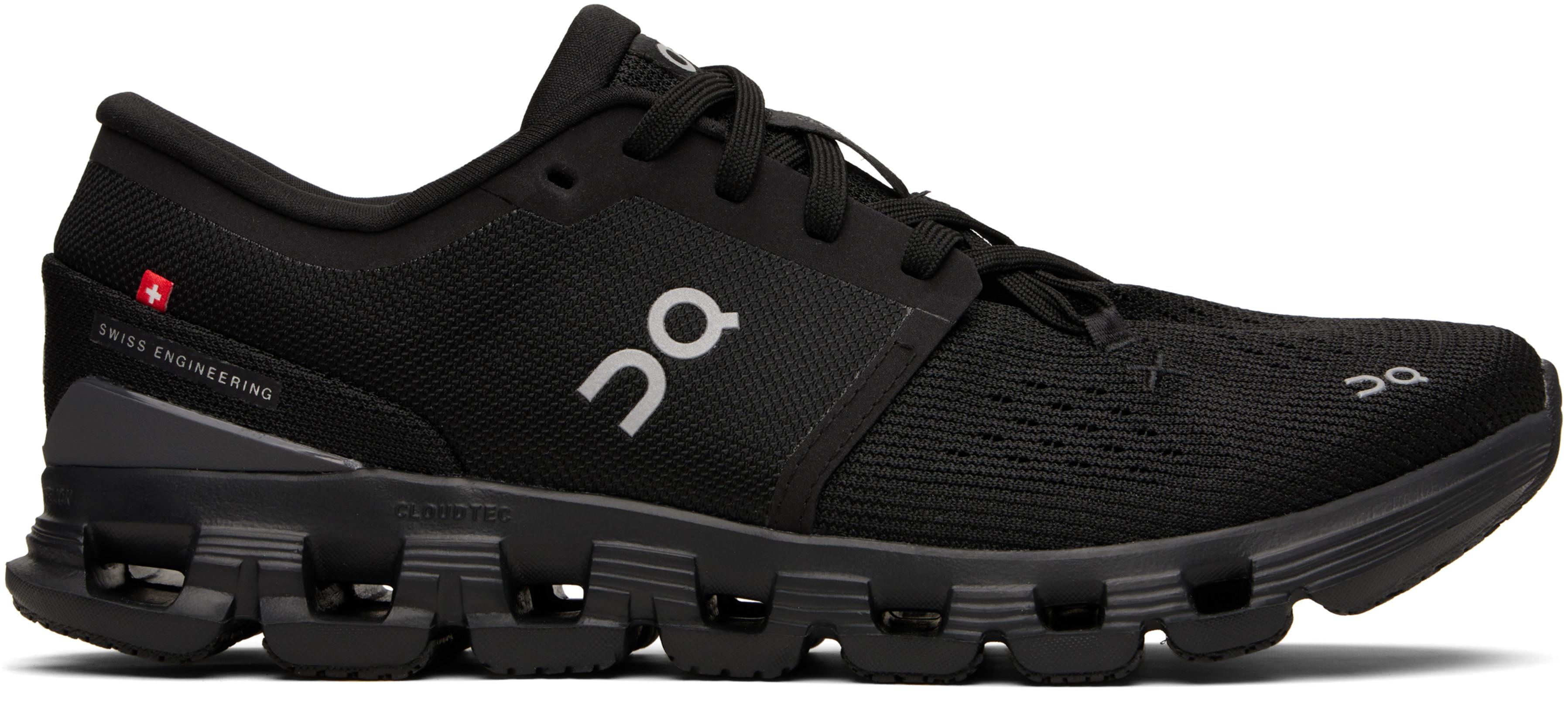 Black Cloud X 4 Sneakers by ON RUNNING