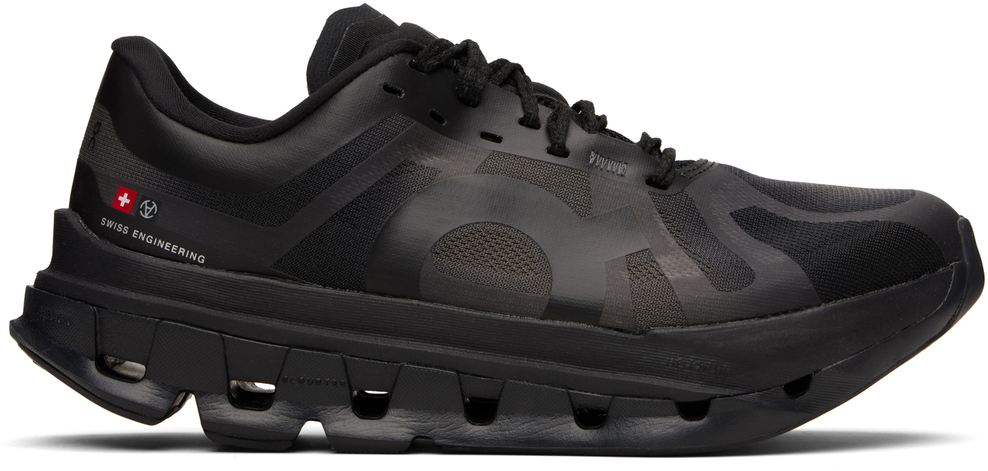 Black Slam Jam Edition Cloudflow 5 Sneakers by ON RUNNING Black Slam Jam Edition Cloudflow 5 Sneakers by ON RUNNING