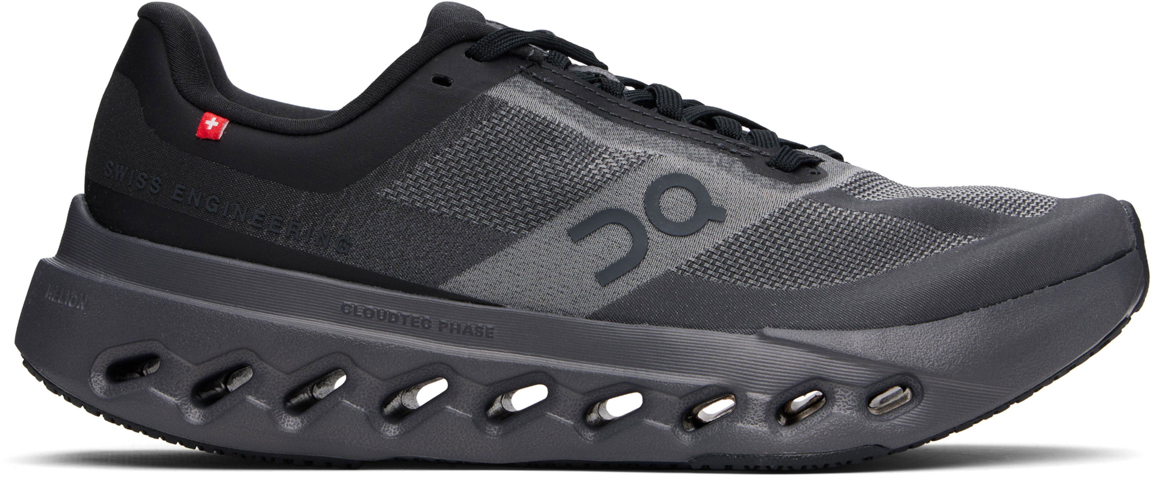 Black & Gray Cloudsurfer Next Sneakers by ON RUNNING