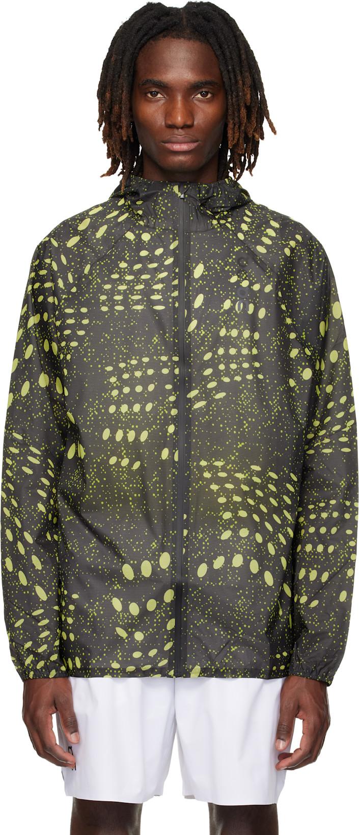Black & Green Ultra Running Jacket by ON RUNNING