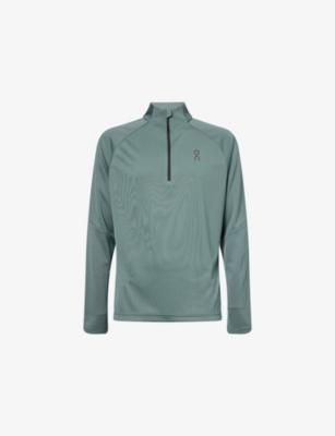 Climate Logo-Print Stretch-Woven Top by ON RUNNING