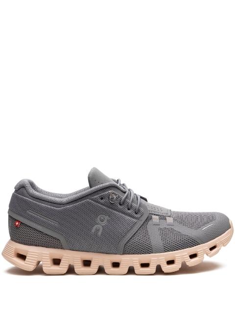 Cloud 5 "Zinc/Shell" sneakers by ON RUNNING