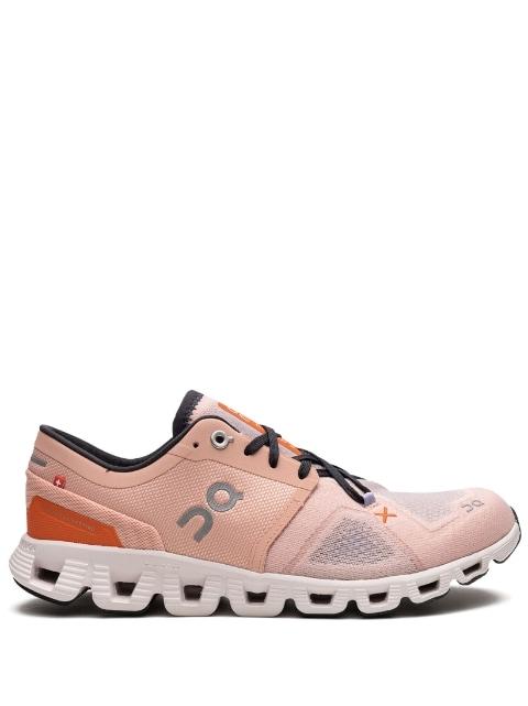 Cloud X 3 "Rose/Sand" sneakers by ON RUNNING