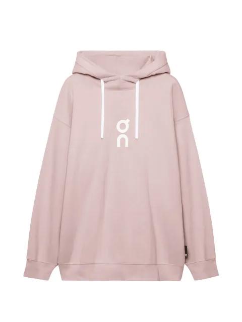 Club logo-print hoodie by ON RUNNING