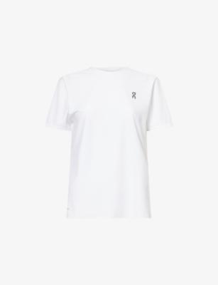 Court Logo-Print Stretch-Woven T-shirt by ON RUNNING