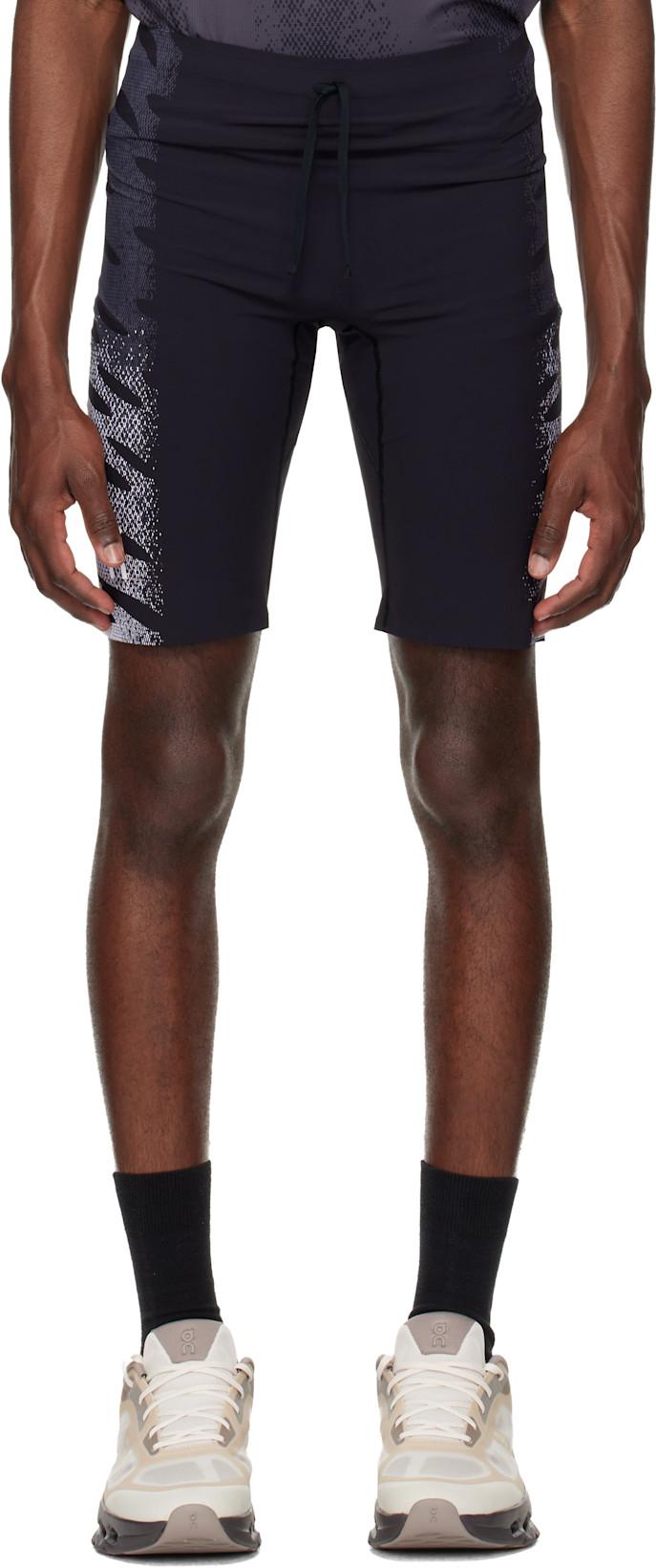 Gray Zero Half Tights Running Shorts by ON RUNNING