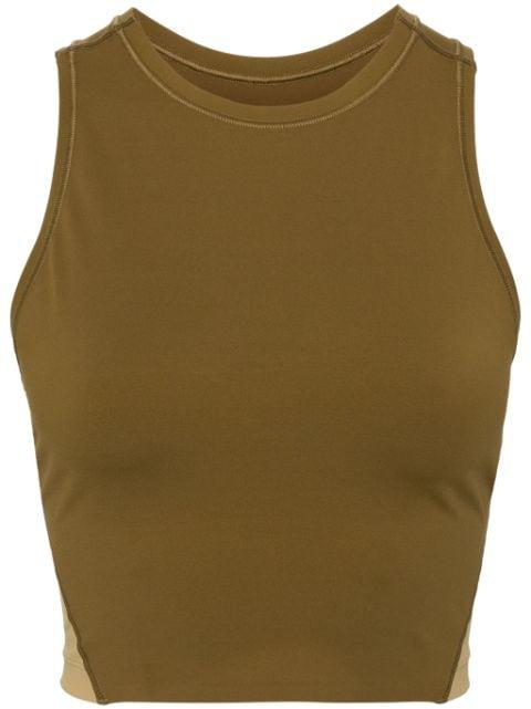 Movement panelled crop top by ON RUNNING