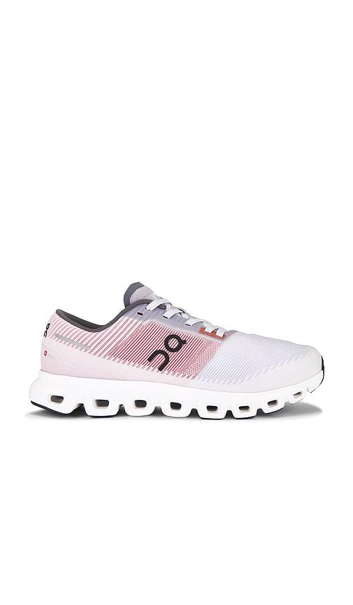 On Cloud 6 Push Sneakers in Red by ON RUNNING