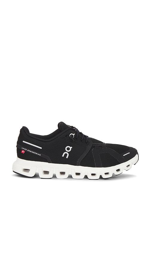 On Cloud 6 Sneaker in Black by ON RUNNING