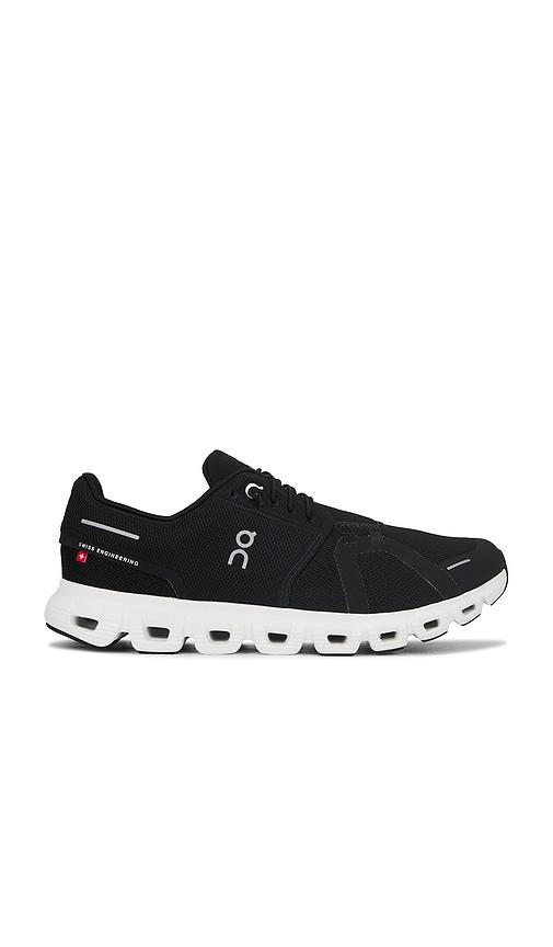 On Cloud 6 Sneakers in Black by ON RUNNING