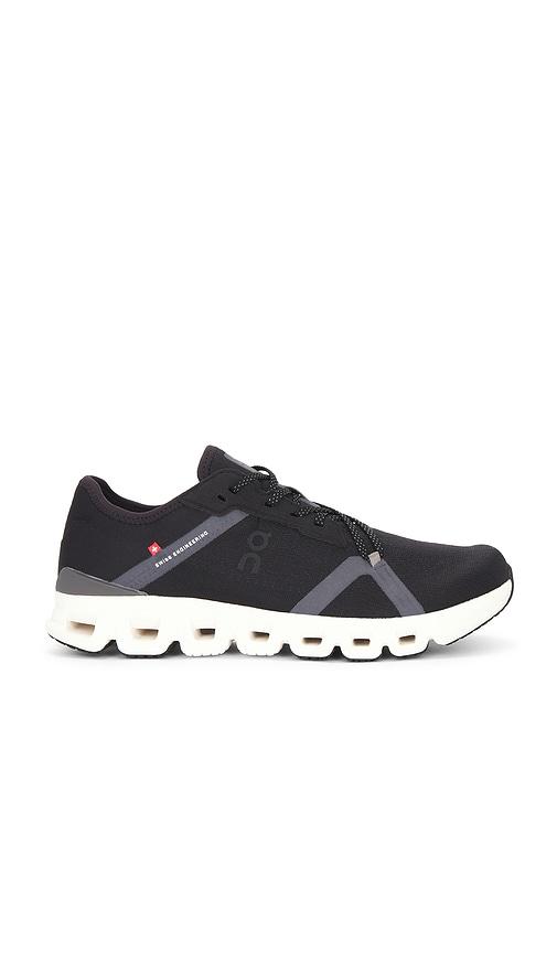 On Cloud X 4 Ad Sneaker in Black by ON RUNNING
