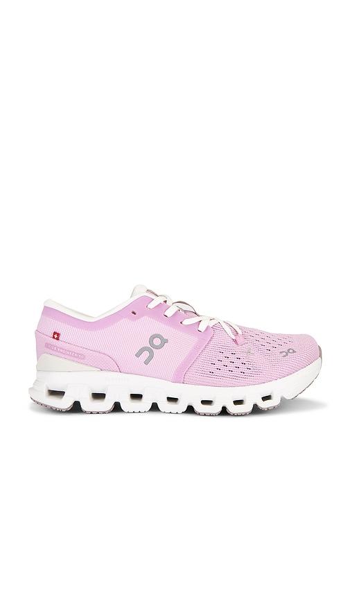 On Cloud X 4 Sneaker in Pink by ON RUNNING