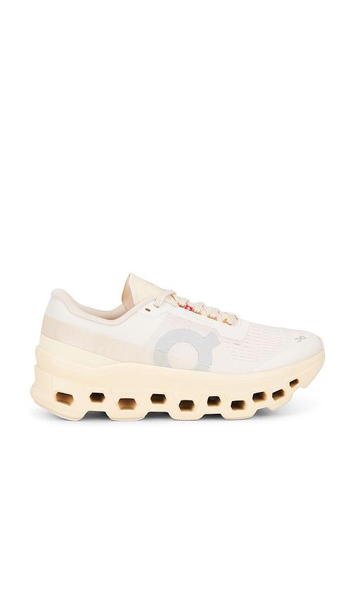 On Cloudmonster 1 Sneaker in Beige by ON RUNNING