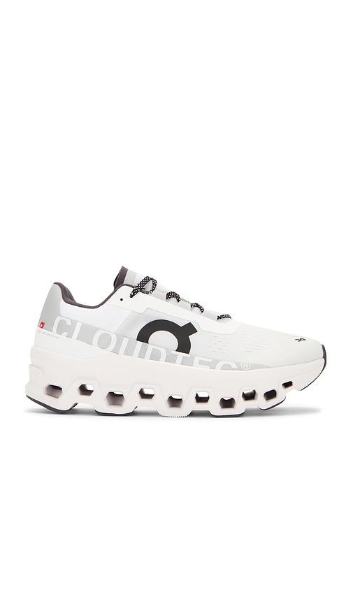 On Cloudmonster Exclusive in White by ON RUNNING