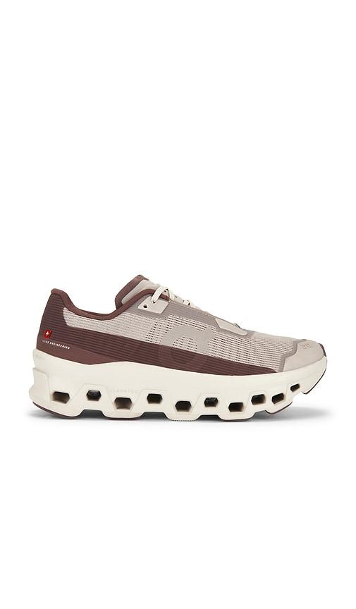 On Cloudmonster Void New Edition Sneaker in Taupe by ON RUNNING