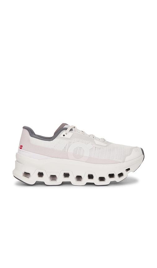 On Cloudmonster Void Sneaker in Ivory by ON RUNNING