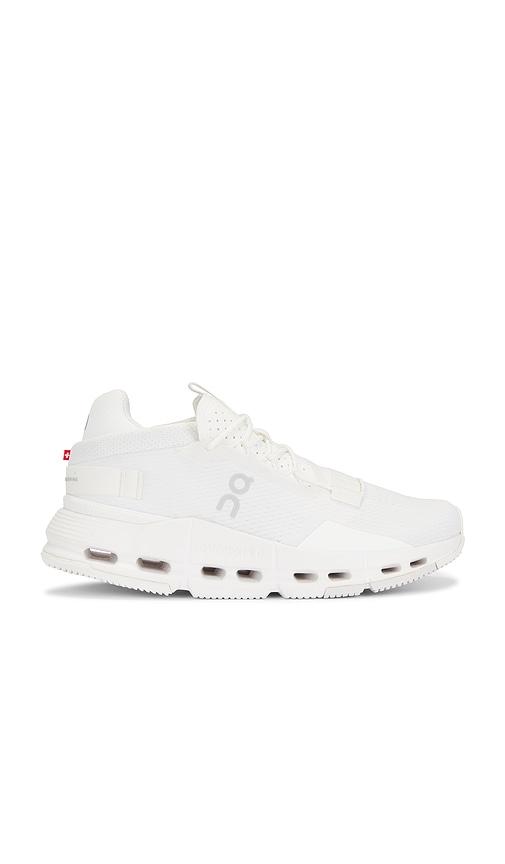 On Cloudnova 2 Sneaker in White by ON RUNNING