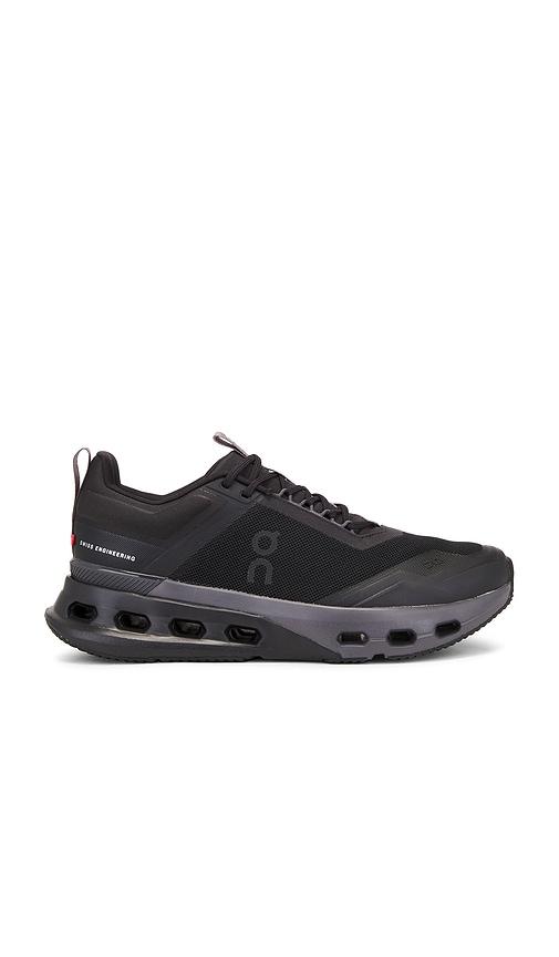 On Cloudnova X Sneakers in Black by ON RUNNING