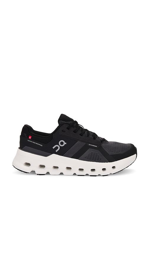 On Cloudrunner 2 Sneaker in Black by ON RUNNING