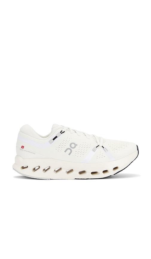 On Cloudsurfer 2 Sneaker in White by ON RUNNING