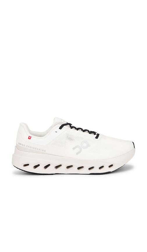 On Cloudsurfer Next in White by ON RUNNING