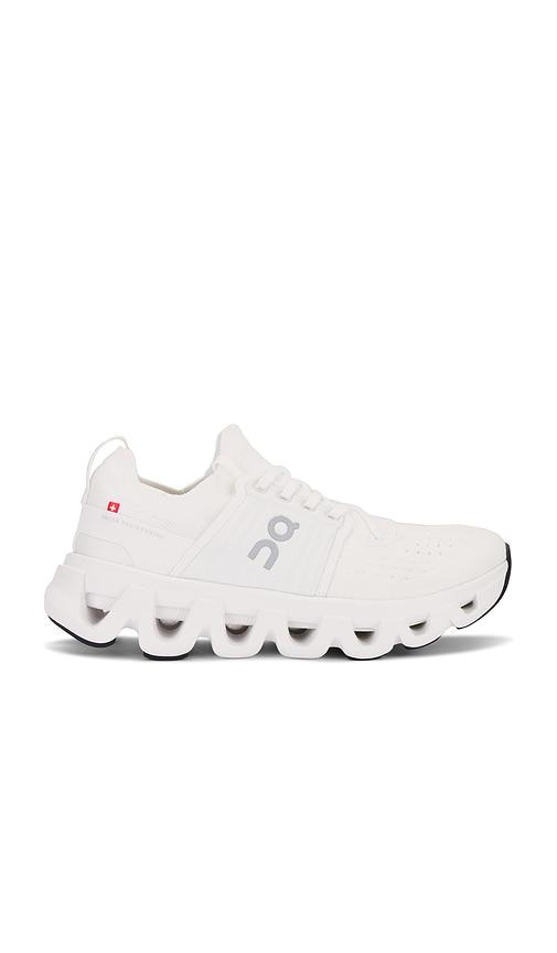 On Cloudswift 4 Sneaker in White by ON RUNNING