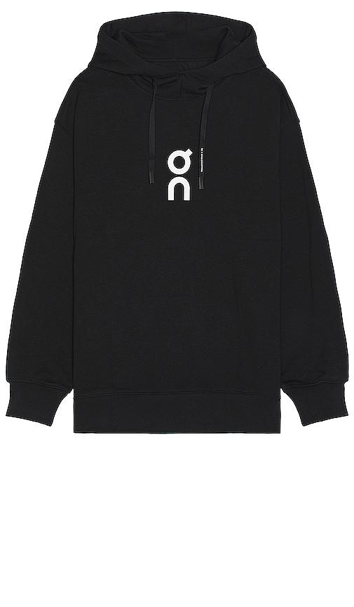 On Club Hoodie in Black by ON RUNNING