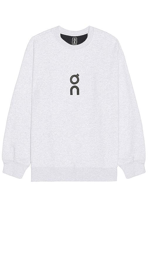 On Club Sweater in Grey by ON RUNNING