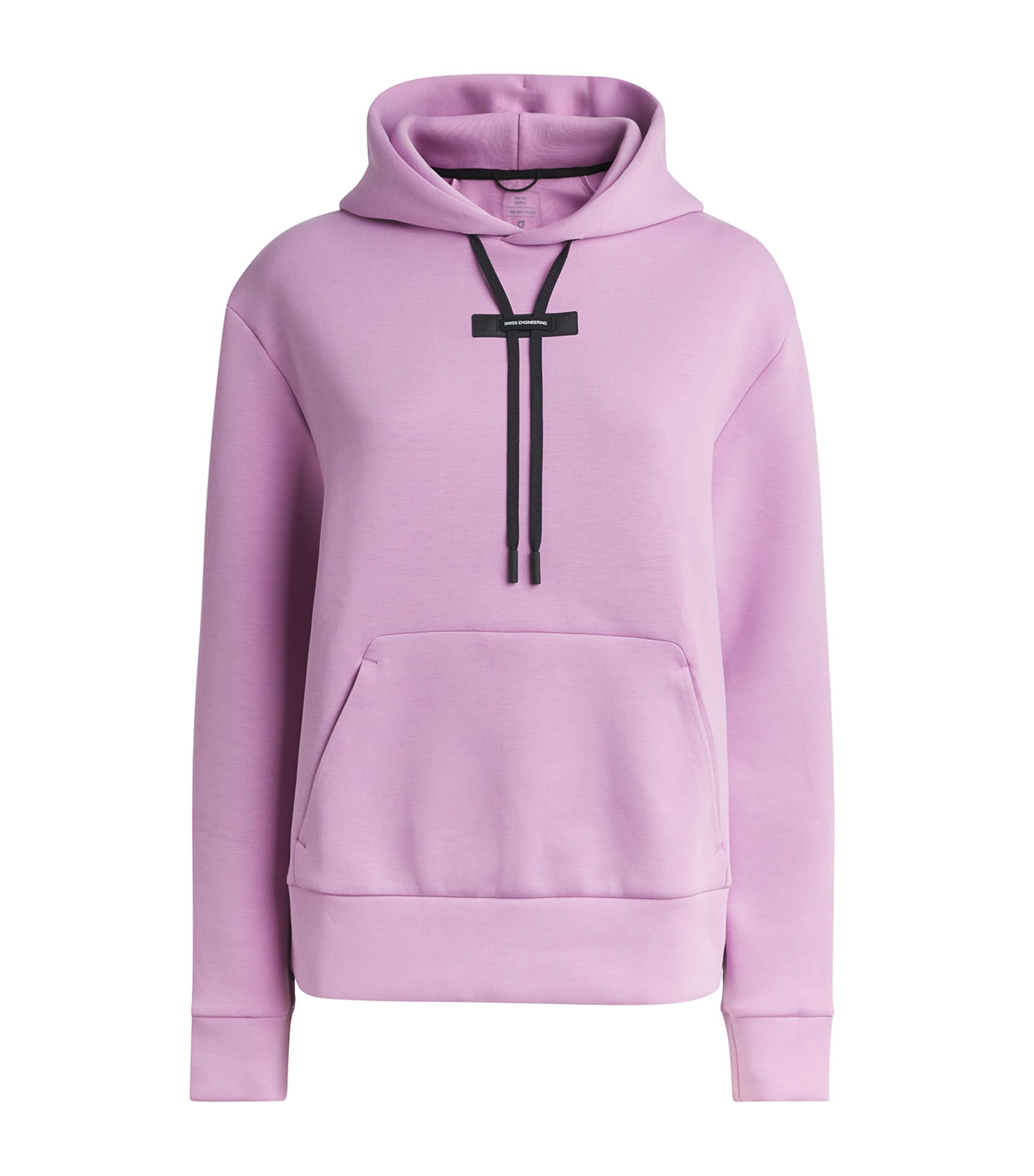 On Cotton-Blend Focus Tech Hoodie by ON RUNNING