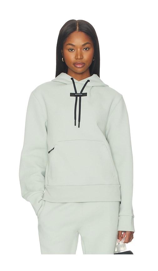 On Focus Tech Hoodie in Mint by ON RUNNING