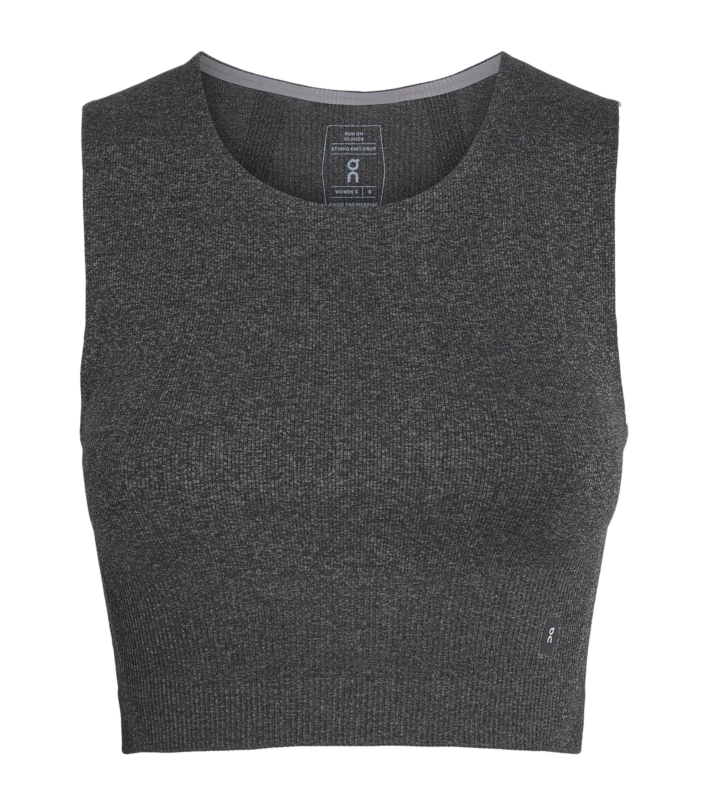 On Knitted Studio Crop Top by ON RUNNING