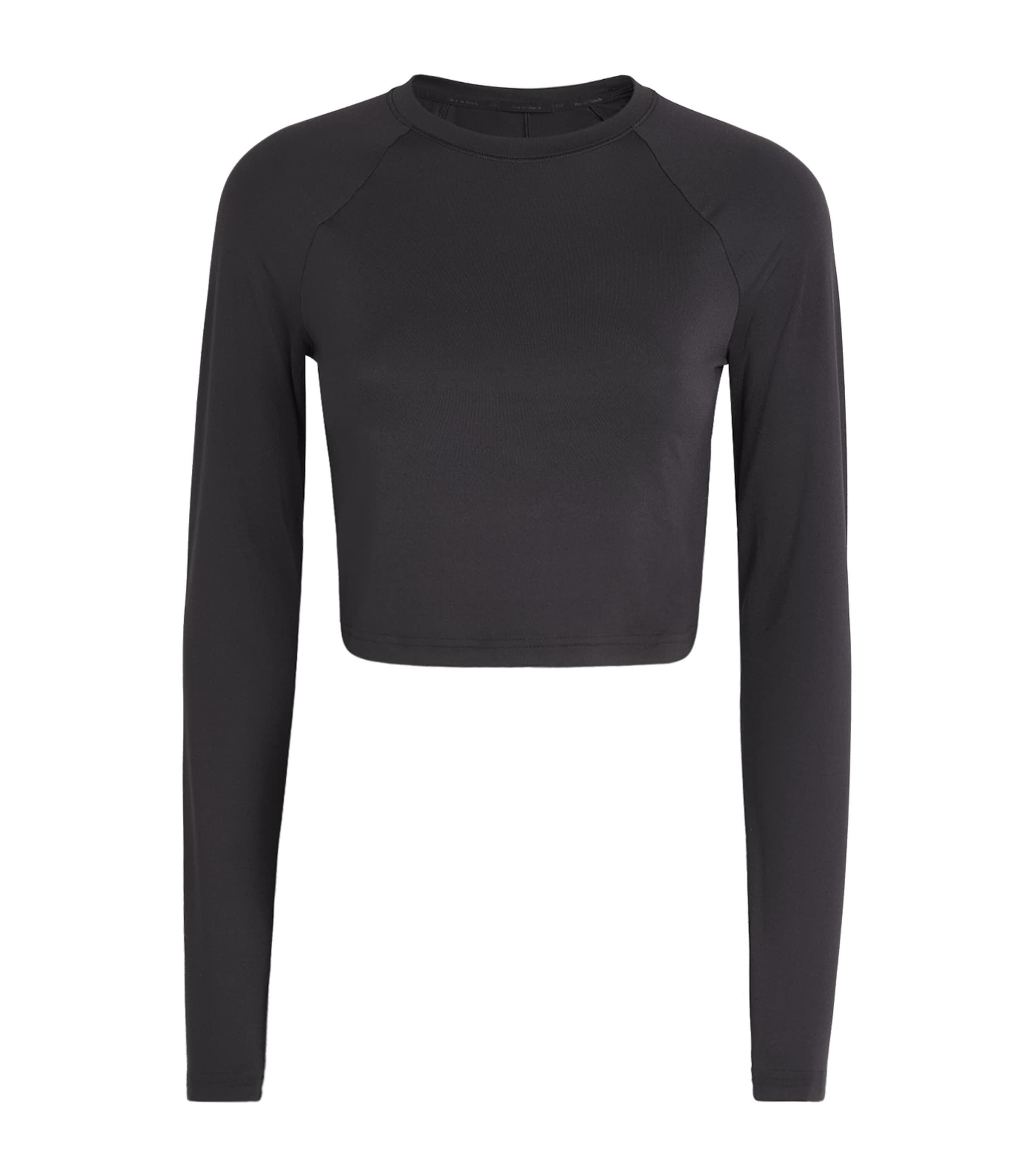 On Long-Sleeve Studio Crop Top by ON RUNNING