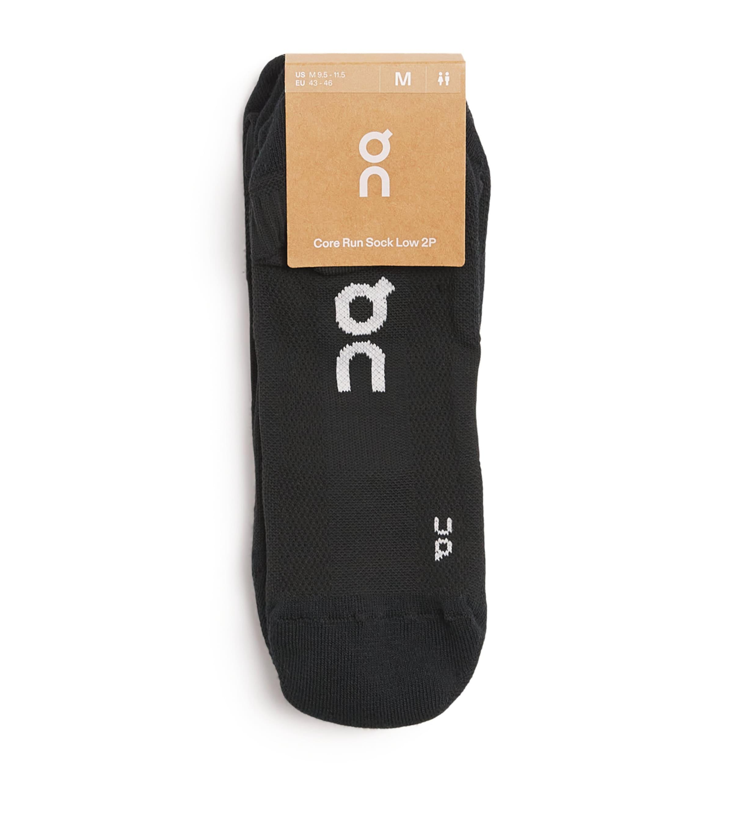 On Organic Cotton-Blend Core Run Low Socks (Pack of 2) by ON RUNNING