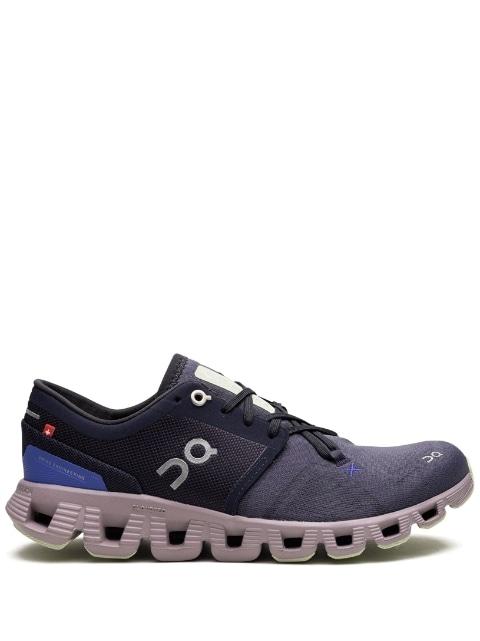 On Running Cloud X 3 "Midnight Heron" sneakers by ON RUNNING
