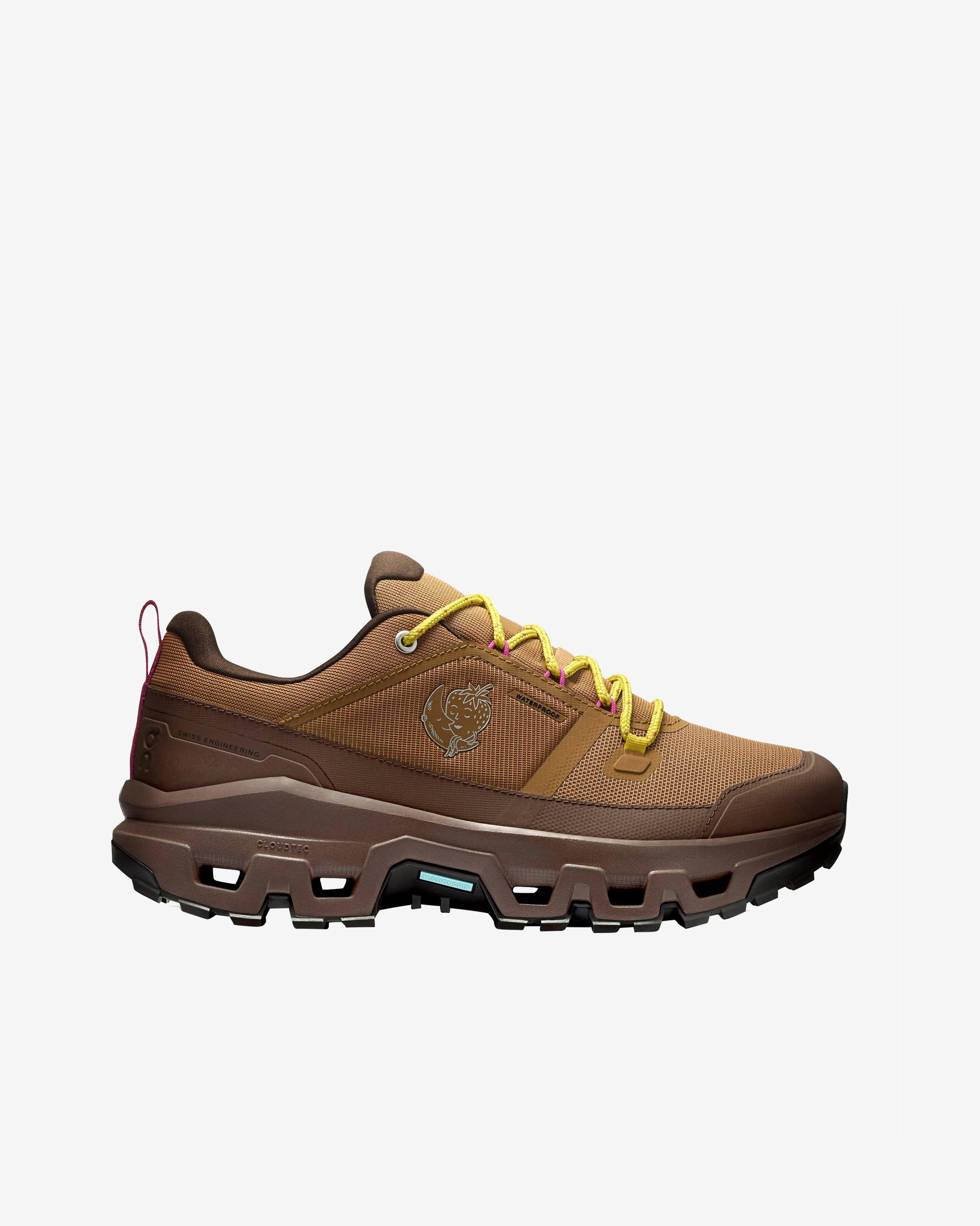 On Running - Men's Sky High Farm Cloudrock Low WP Sneakers - (Sphinx/Chestnut) by ON RUNNING