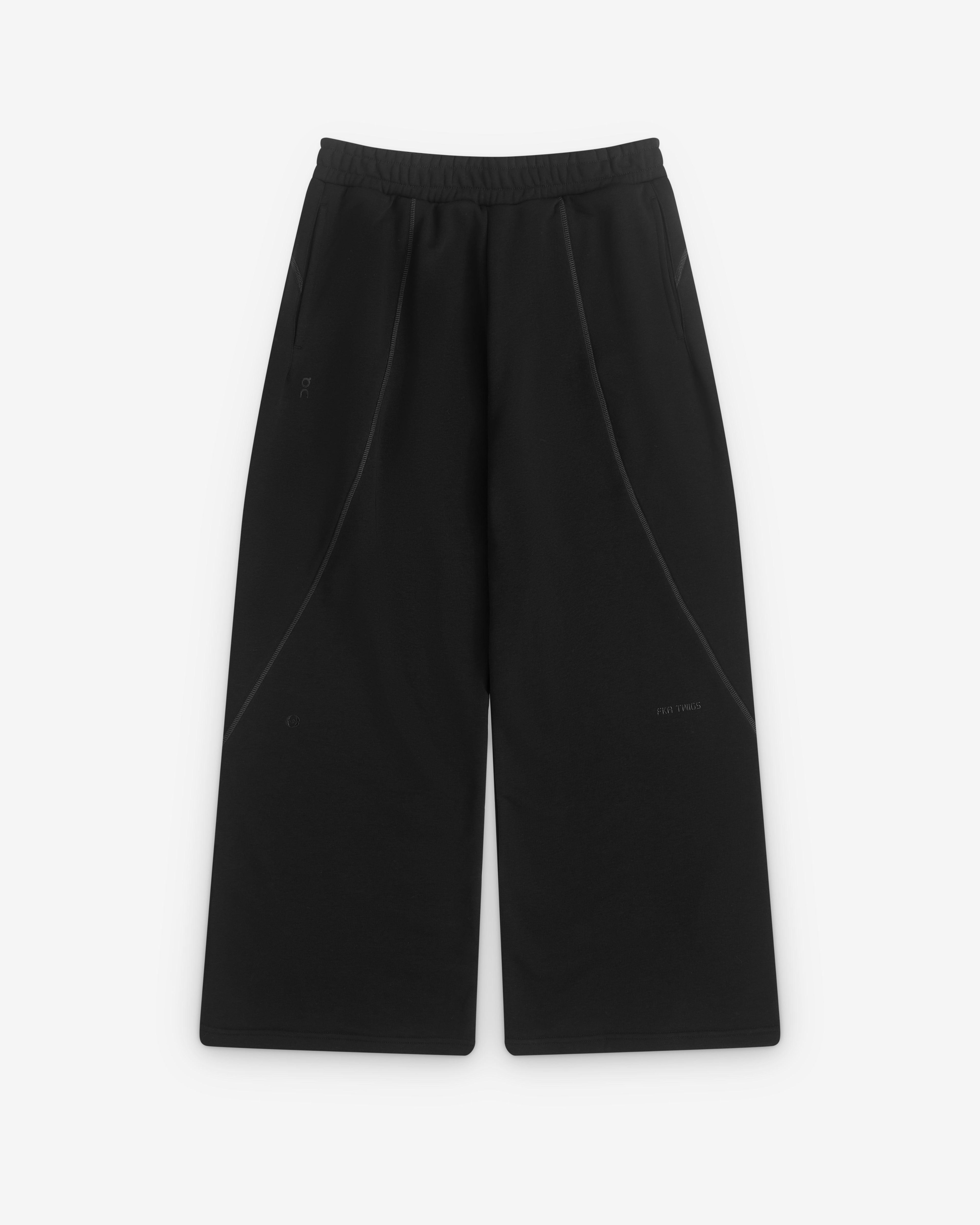 On-Running - Women's Club Loose Pants FKA - (Black) by ON RUNNING