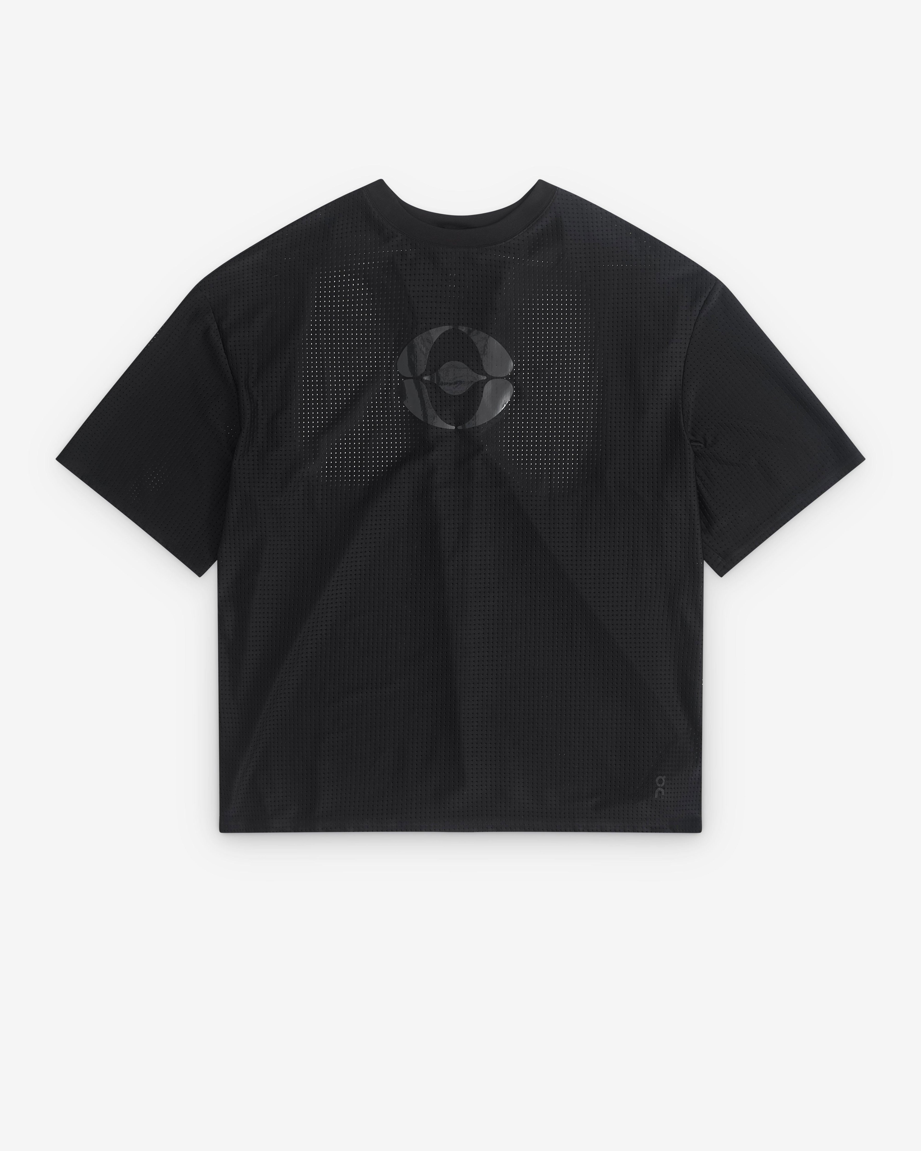 On-Running - Women's Cut-Out T-Shirt FKA - (Black) by ON RUNNING