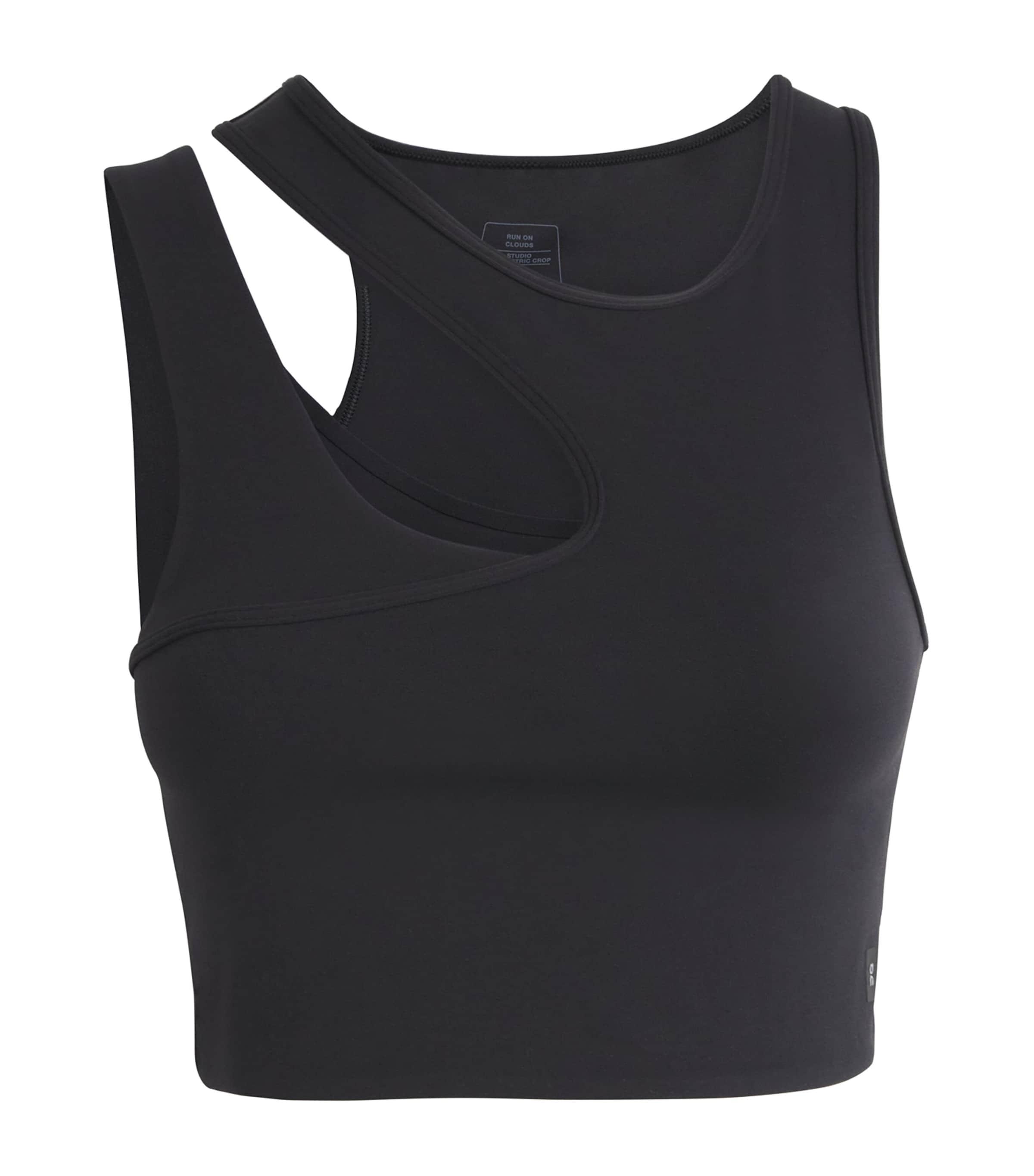 On Studio Asymmetric Crop Top by ON RUNNING