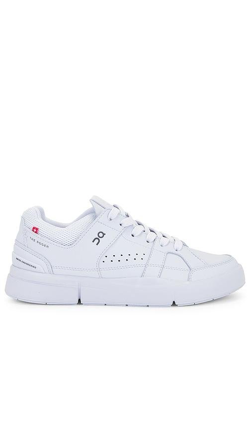 On The Roger Clubhouse Sneaker in White by ON RUNNING