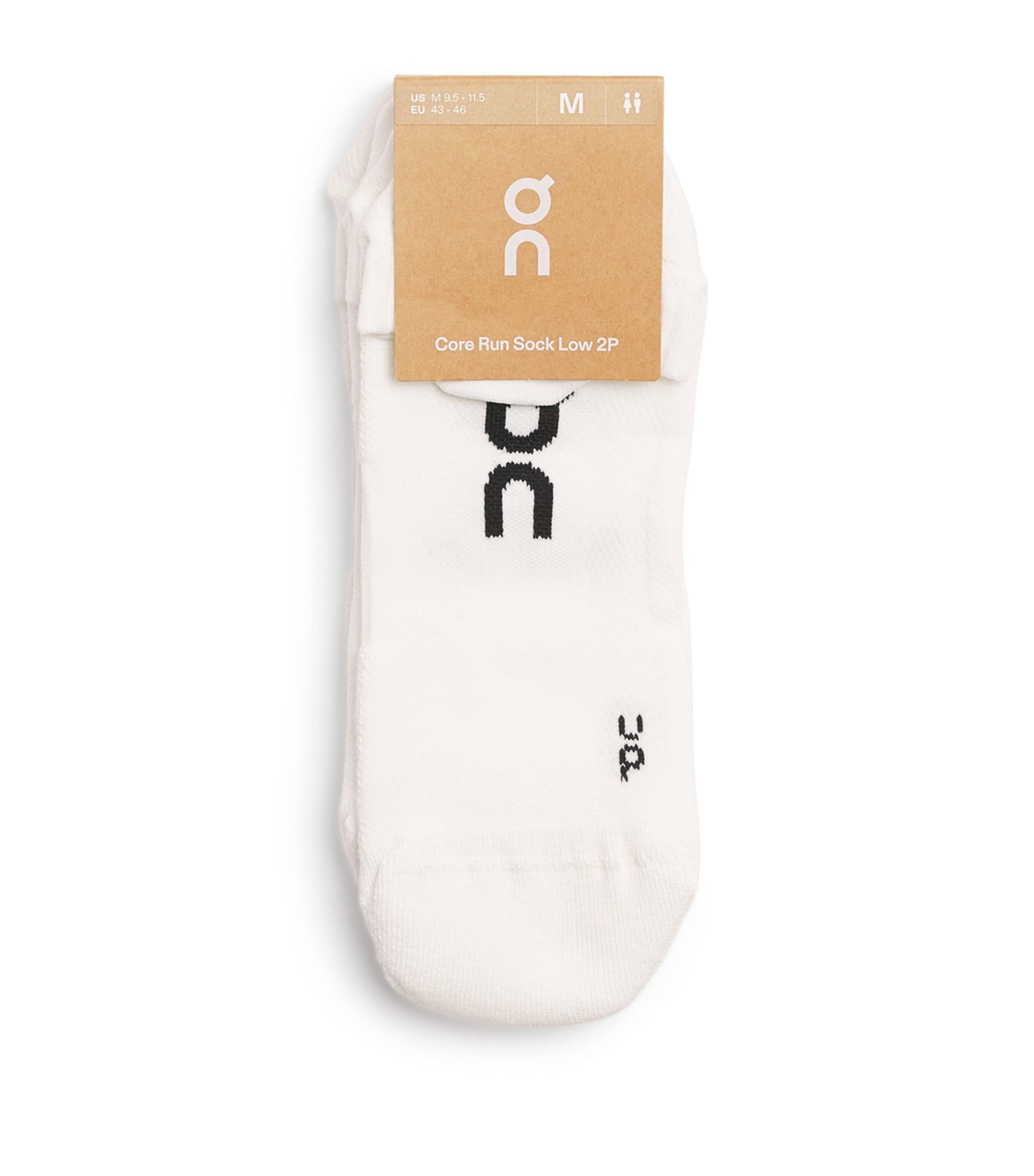 Organic Cotton-Blend Core Run Low Socks (Pack of 2) by ON RUNNING