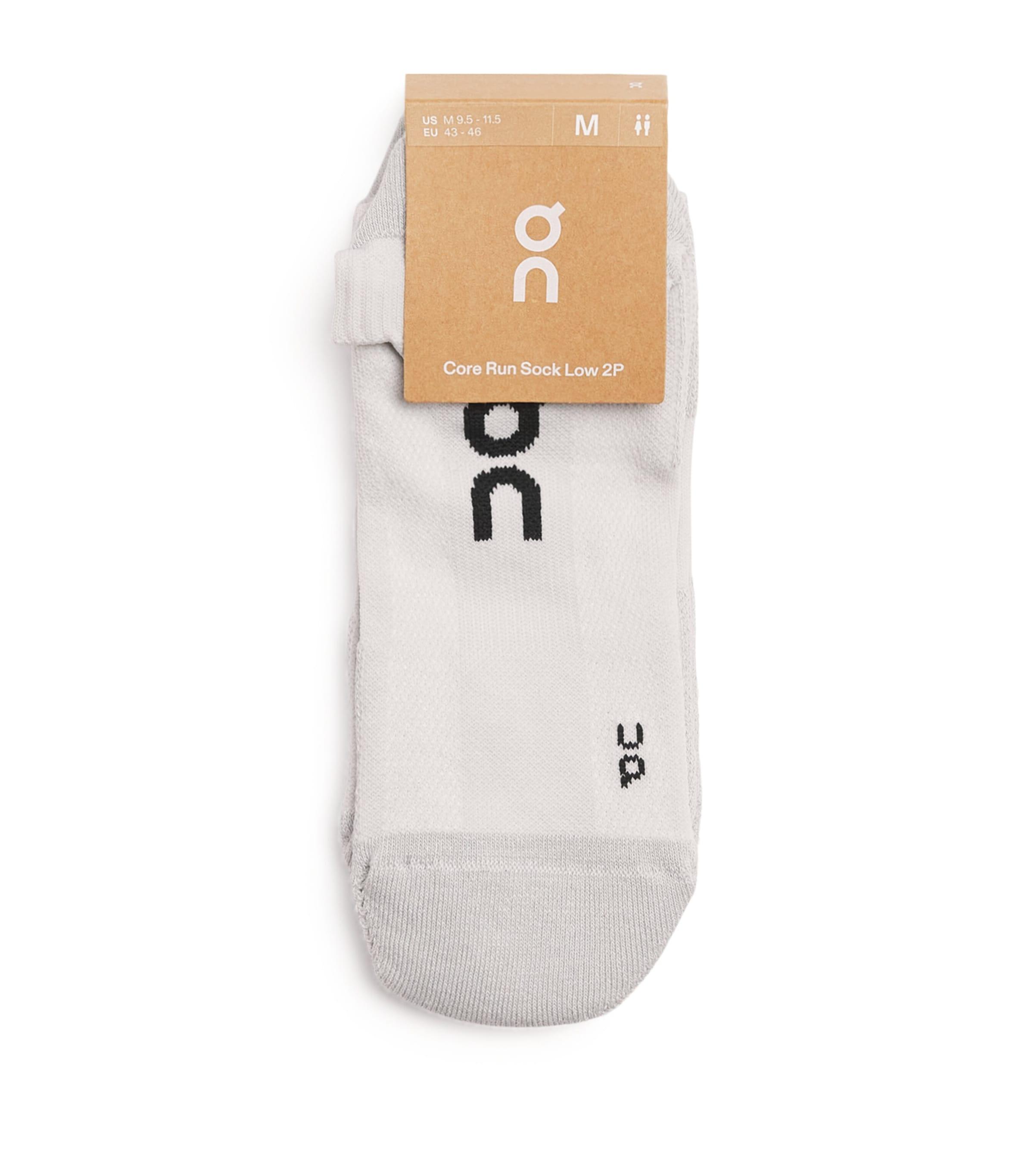Organic Cotton-Blend Core Run Low Socks (Pack of 2) by ON RUNNING