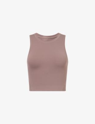 Studio Stretch-Woven Cropped Top by ON RUNNING