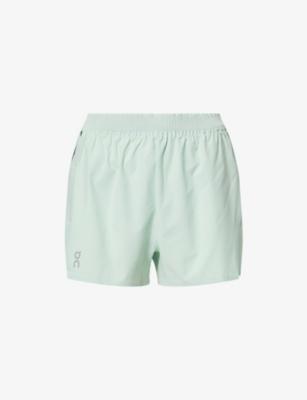 Train Brand-Print Woven Shorts by ON RUNNING